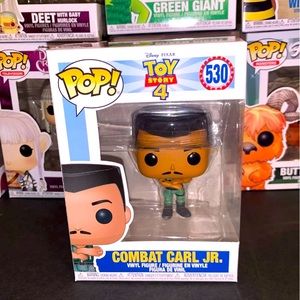 VAULTED New in Box 2019 Combat Carl JR. Funko Pop Toy Story 4 Disney Pixar